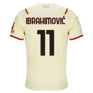 AC Milan Ibrahimović 11 Uit Shirt 2021-2022 – Korte Mouw