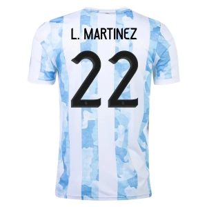 Argentinië L. Martin 22 Thuis Shirt 2021 – goedkope voetbalshirts
