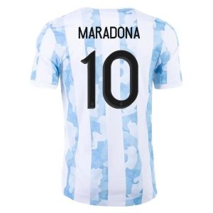 Argentinië Maradona 10 Thuis Shirt 2021 – goedkope voetbalshirts