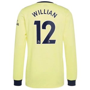Arsenal Willian 12 Uit Shirt 2021-2022 – Lange Mouw