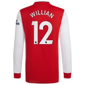 Arsenal Willian 12 Thuis Shirt 2021-2022 – Lange Mouw