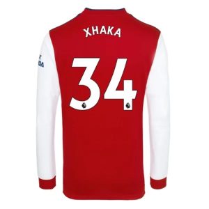 Arsenal Xhaka 34 Thuis Shirt 2021-2022 – Lange Mouw