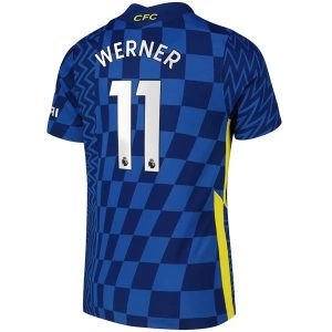 Chelsea Werner 11 Thuis Shirt 2021-2022 – Korte Mouw