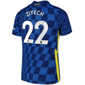 Chelsea Ziyech 22 Thuis Shirt 2021-2022 – Korte Mouw