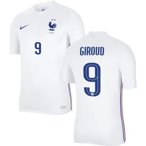 Frankrijk Giroud 9 Uit Shirt 2020 2021 – goedkope voetbalshirts