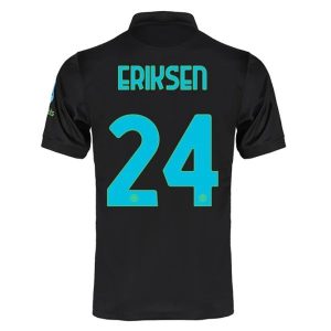 Inter Milan Eriksen 24 Third Shirt 2021-2022 – Korte Mouw