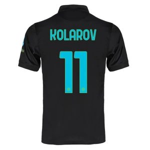 Inter Milan Kolarov 11 Third Shirt 2021-2022 – Korte Mouw