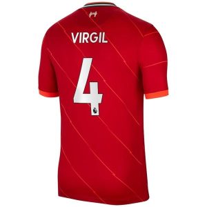 Liverpool Virgil 4 Thuis Shirt 2021-2022 – Korte Mouw