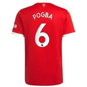 Manchester United Pogba 6 Thuis Shirt 2021-2022 – Korte Mouw