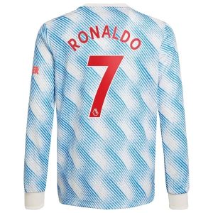 Manchester United Ronaldo 7 Uit Shirt 2021-2022 – Lange Mouw