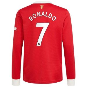 Manchester United Ronaldo 7 Thuis Shirt 2021-2022 – Lange Mouw