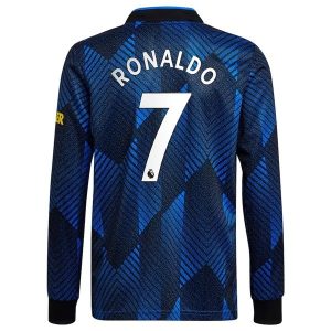 Manchester United Ronaldo 7 Third Shirt 2021-2022 – Lange Mouw