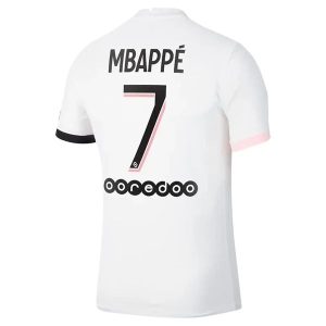 Paris Saint Germain PSG Mbappé 7 Uit Shirt 2021-2022 – Korte Mouw