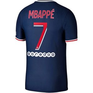 Paris Saint Germain PSG Mbappé 7 Thuis Shirt 2020-2021 – Korte Mouw