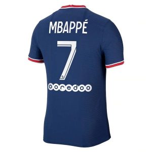 Paris Saint Germain PSG Mbappé 7 Thuis Shirt 2021-2022 – Korte Mouw