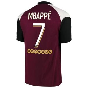 Paris Saint Germain PSG Mbappé 7 Third Shirt 2020-2021