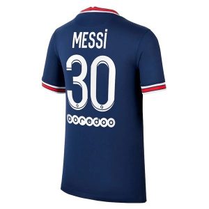 Paris Saint Germain PSG Messi 30 Thuis Shirt 2021-2022 – Korte Mouw