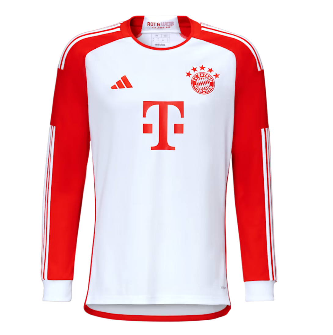 Goedkope FC Bayern Munich Thuis Voetbalshirt 2023 2024 – Lange Mouw