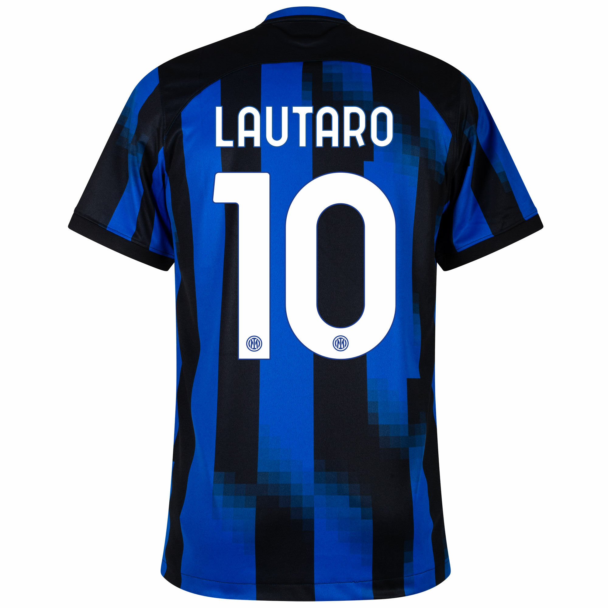Goedkope Inter Milan Lautaro 10 Thuis Voetbalshirt 2023 2024 – Korte Mouw